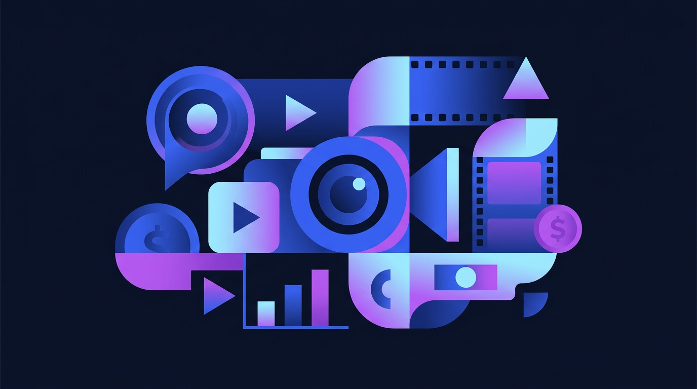 Quanto costa un video pubblicitario per i social? Guida 2025/2026 — illustrazione su video pubblicitario